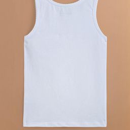 Hopscotch Girls Pack Of 2 White Regular Fit Jersey Vests-picture-37