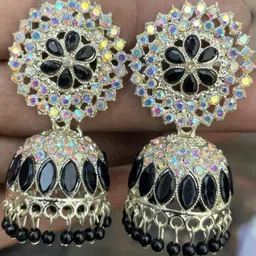 Mehpriye Jhumkas Earrings image 1