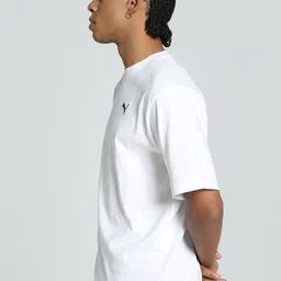 Puma Wardrobe Essentials Pure Cotton Relaxed Fit Short Sleeve T-Shirt image 2