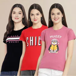 Metronaut Women Typography 3 T-shirt-image-75