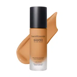 bareMinerals barePro 24HR Matte Perfection Liquid Foundation - 30ml - Medium Deep Warm 40-picture-31
