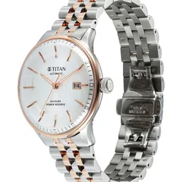 Titan Automatic Weekender Men Bracelet Style Straps Analogue Automatic Watch 90201KM01 image 4