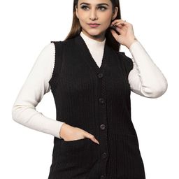 Hifzaa Women Woollen Cardigan-picture-21