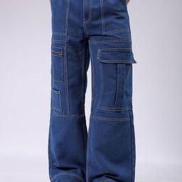 The Indian Garage Co Men Wide Leg Jeans-picture-11