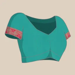 flaher Woven Design Zari Banarasi Saree image 5