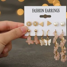 Vembley Women Contemporary Studs Earrings-picture-23