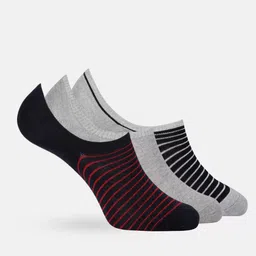 Mast & Harbour Pack Of 6 Striped Shoe Liner Length Socks image 5