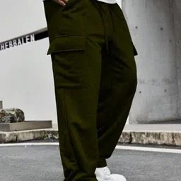 The Modern Soul Men Cotton Cargo Track Pants-picture-26
