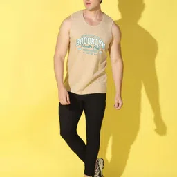 WOOSTRO Men Typography 2 Printed Applique Slim Fit T-shirt image 4