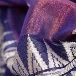 DESH BIDESH Woven Design Tissue Saree image 5