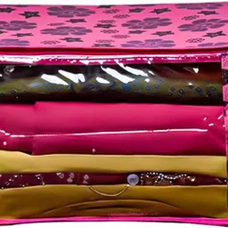 PRAHAN INTERNATIONAL Soiled Garment Bag , Apparel Storage, Appliance Covers QWS105 for Sarees Cloths Polyester Laundry Bag image 3