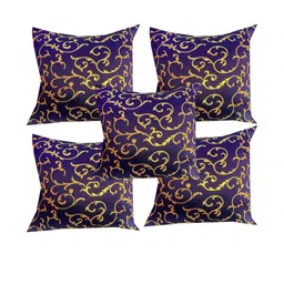 pink parrot Pinkparot Artsilk 12x12 inch cushion cover set of 5 pcs-picture-28