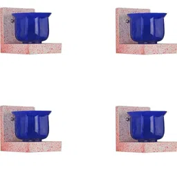 SOMIL Blue Glass Cylinder Printed Wall Lamps-picture-12