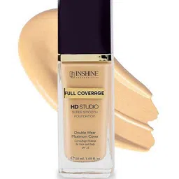 Inshine HD Studio Full Coverage Super Smooth Foundation With SPF 25 - 50 ml Classic Ivory-picture-21