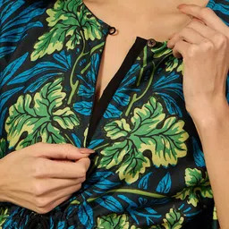 The Kaftan Company Printed Maxi Nightdress image 5