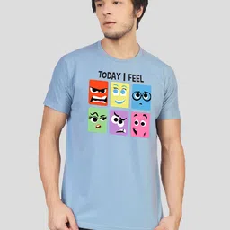 Greylongg Men Graphic Printed Round Neck T-shirt-picture-29