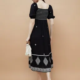 Fame Forever by Lifestyle Print A-Line Dress image 5