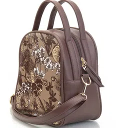 Sacci Mucci Floral Printed Handheld Bag image 5