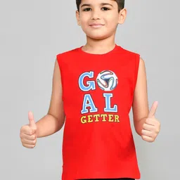 Lux Cozi Boys Printed T-shirt with Shorts-picture-17