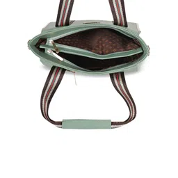 PARSLEY Colourblocked Oversized Structured Satchel image 4