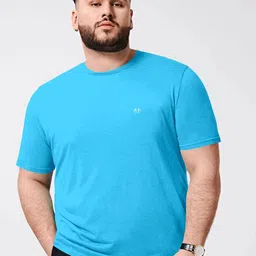 Triptee Pure Cotton Round Neck Regular Sleeves T-shirt image 1