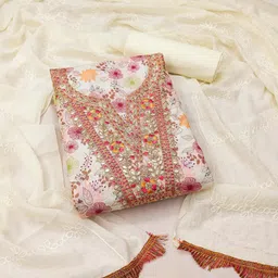 Maroosh Floral Embroidered Unstitched Dress Material-picture-39