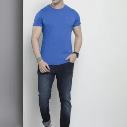 Tommy Hilfiger Men Solid Casual T-shirt image 5