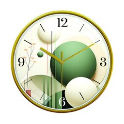 Aura Multicoloured Printed Contemporary Wall Clock-picture-31