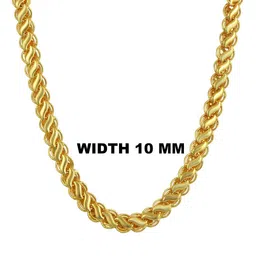 AKLINA Unisex Gold-Plated Minimal Chain image 2