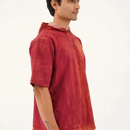 Clazzey Men Hooded Oversized Sweatshirt image 5