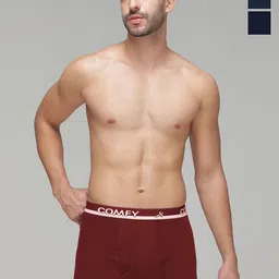 AMUL COMFY Pack Of 3 Pure Cotton Mini Trunks - AC-MTROE-NY-AF-MA-3XL-3PC-picture-31