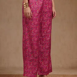 Soch Floral Printed Tunic With Trousers Co-Ords image 4