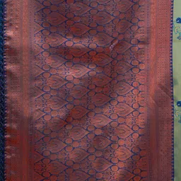 DIVASTRI Woven Design Zari Silk Blend Saree image 5