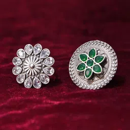 JAYPORE Stone-Studded Finger Ring-picture-21