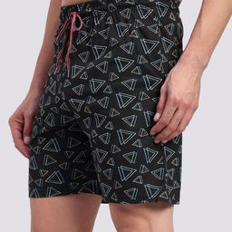 T.T. Men Printed Training or Gym Shorts image 5