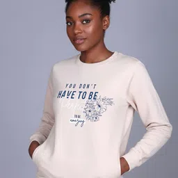 Mast & Harbour Women Printed Sweatshirt-picture-31
