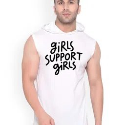 FABSTIEVE Girls Printed Hooded Cotton Neck Gym Vest-image-6