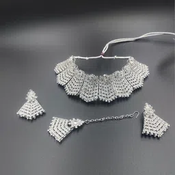 Women Click Stones Studded Jewellery Set-picture-20