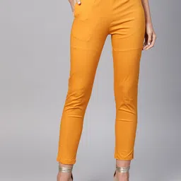 SOJANYA Women Regular Fit Cropped Trousers-picture-28
