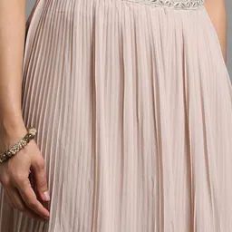 Miss Ethnik Embroidered Thread Work Ready to Wear Lehenga & Blouse With Dupatta image 3