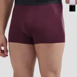FREECULTR Pack Of 3 Anti Bacterial Micromodal Trunks FC-XT-T-POB-SW-CW-XXXL image 1