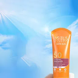 Lotus Herbals Safe Sun SPF 50 UV Screen Matte Gel - 50 g-picture-42