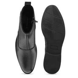 Killer Men Textured Casual Block-Heeled Chelsea Boots image 2