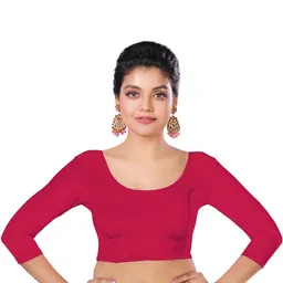 Abhi Stretchable Regular fit Saree Blouse-picture-38