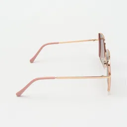 PELLE LUXUR Women Oversized with UV Protected Lens SunglassesPL25GS394 image 2