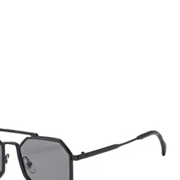 SPADEACES Unisex Other Sunglasses With UV Protected Lens FULL BLACK HEXAGUN- 559 image 2