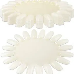 banira 0 Palettes 20 Nail Tips Display Board, for Nail Art Design Pattern Practice image 1