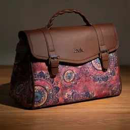 ZOUK Women Ethnic Printed Satchel-picture-29