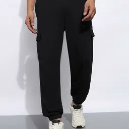 The Roadster Lifestyle Co Relaxed Fit Mid-Rise Joggers-picture-37
