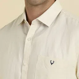 Allen Solly Men Spread Collar Slim Fit Casual Shirt image 3
